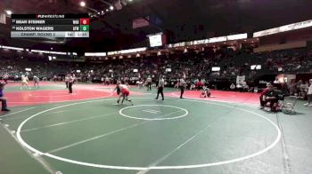 180 lbs Champ. Round 2 - Kolston Wagers, ATW2 vs Bear Steiner, WAD1