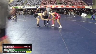 125 lbs Round 1 (16 Team) - Aden Reeves, Grand View (Iowa) vs Noah Thorsen, Morningside (Iowa)