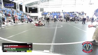 105 lbs Round 2 (4 Team) - Gavin Sportsman, SEK Elite vs Presley Beard, Victory Wrestling