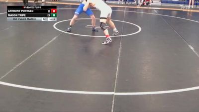 145-158 lbs 1st Place Match - Mason Tripe, Kearney Matcats vs Anthony Portillo, Gross Catholic