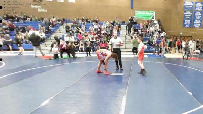 142 lbs Quarterfinal - Crash Sherman, Lakeridge Jr High vs Hayzen Crowley, Cougars Wrestling Club