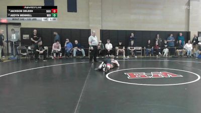 132 lbs Consi Of 8 #2 - Jackson Deleidi, Saugus/Peabody vs Aedyn Mennell, Woburn