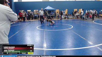 73 lbs Round 3 - Ann Thomas, Glenns Ferry Wrestling Club vs Liani Salinas, Fighting Squirrels