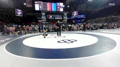 100 lbs Champ. Rd Of 64 - Gracie Pattison, IL vs Nevi Brady, UT