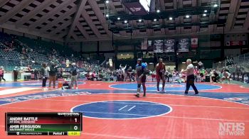 4A-285 lbs Quarterfinal - Andre Battle, Mt Zion, Jonesboro vs Amir Ferguson, Southwest Dekalb