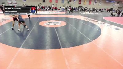 103 A Consolation 1st - Juliana Alejandro, William Jewell College vs Lillian Zapata, William Penn