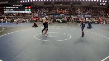 D 1 113 lbs Cons. Round 1 - Clay Dutil, Southside vs Jordin McIntyre, John Ehret