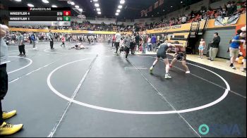 100 lbs 5th Place - Cal Lovelace, Aztec Grappling Academy vs Rowdy Howell, Madill Takedown