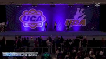 Central Community Athletics - Youth Gray [2025 Traditional Rec - Intermediate - 10Y Day 1] 2025 UCA Baton Rouge Regional
