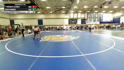 126 lbs Semifinal - Patrick Cloney, MetroWest United vs Rohi Hubert, Glen Rock