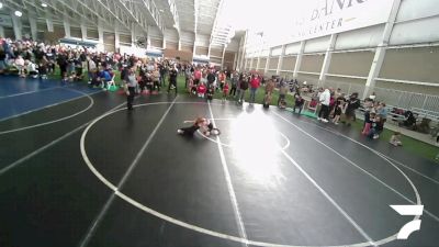 48 lbs Champ. Round 2 - Rafe Rinderknecht, Bear River Wrestling Club vs Paxton D Henline, Uintah Wrestling