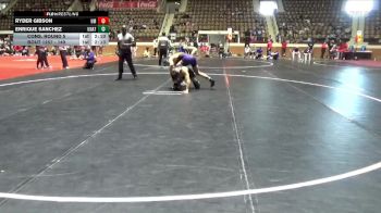 149 lbs Cons. Round 5 - Enrique Sanchez, Bluefield State vs Ryder Gibson, Montevallo