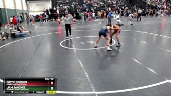 113 lbs Cons. Round 2 - Liam Sanchez, Bennett Wrestling Club vs Bryce Cormier, Silver Lake Wrestling