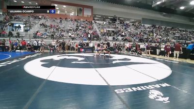 U23 Women - 50 lbs Quarters - Diana Gonzalez, CA vs Julianna Ocampo, IN