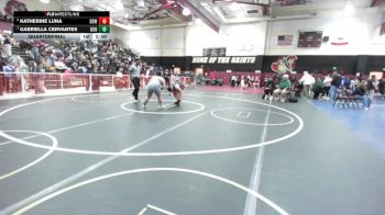 235 lbs Quarterfinal - Gabriella Cervantes, Bonita vs Katherine Luna, Downey