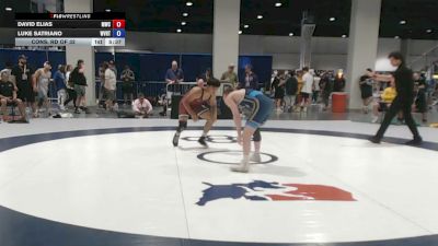 65 kg Cons. Rd Of 32 - David Elias, Matadors Wrestling Club vs Luke Satriano, WVRTC