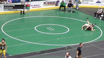 124 lbs Consi Of 8 #1 - Kolston Piper, Greencastle-Antrim vs Lucas Roof, Donegal