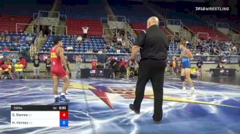 132 lbs Consi Of 64 #2 - Sergio Ramos, Arizona vs Hunter Horsey, New Jersey