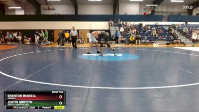 197 lbs Semifinal - Brenton Russell, USMAPS vs Justin Griffith, Drexel (Unattached)