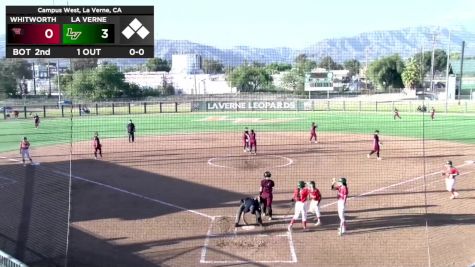 Replay: Whitworth vs La Verne | Mar 24 @ 5 PM
