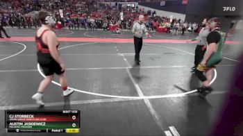 190 lbs Champ. Round 1 - Austin Jaskiewicz, Melrose-Mindoro vs Cj Storbeck, Union Grove Wrestling Club