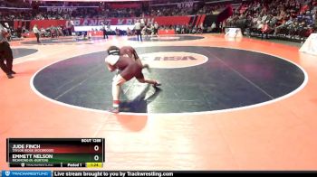 1A 126 lbs Semifinal - Jude Finch, Taylor Ridge (Rockridge) vs Emmett Nelson, Richmond (R.-Burton)