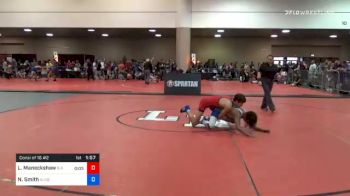 120 lbs Consolation - Lucas Maneckshaw, B.r.a.w.l. vs Noah Smith, Alabama