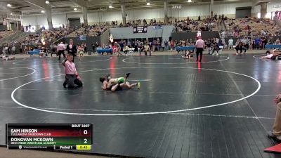 65 lbs Champ. Round 1 - Sam Hinson, Tullahoma Takedown Club vs Donovan McKown, Irish Pride Wrestling Academy