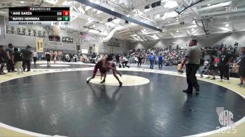 116 lbs Quarterfinal - Mateo Herrera, Anderson Attack WC vs Jake Garza, Daniel Cormier WC