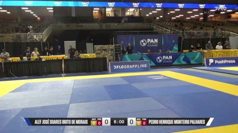 Alef José Soares Brito De Morais vs Pedro Henrique Monteiro Palhares 2025 Pan Jiu Jitsu IBJJF Championship