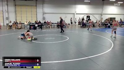 92 lbs Round 2 (6 Team) - Owen Williams, Idaho vs Samuel Floody, Rhode Island Gold