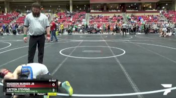 105 lbs Champ. Round 2 - Madison Burkes Jr, MAC Wrestling Club vs Layton Stevens, Kansas Young Guns Wrestling Cl