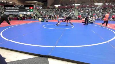 152 lbs Quarterfinal - Martin Brianna, Little Rock Central High School Wrestling vs Shay Ferguson, PrimeTime Youth Wrestling