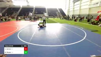 65 lbs Consi Of 8 #2 - Valeria Cerna, Top Dog WC vs Bella Reyes, Top Dog WC