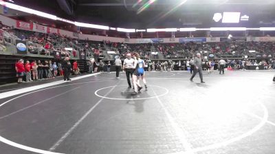 116.8-125.7 lbs Quarterfinal - Sienna Mickelson, Pioneer Grappling Academy vs Daneya Pretty Paint, Darkhorse WC