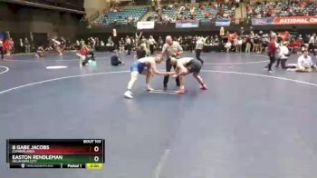 197 lbs Champ. Round 1 - Easton Rendleman, Oklahoma City vs 8 Gabe Jacobs, Cumberlands