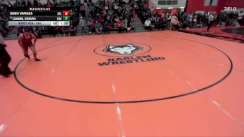 165 lbs Cons. Round 3 - Daniel Duran, SCHAUMBURG (HS) vs Geno Vargas, BOLINGBROOK