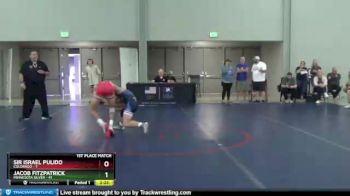 113 lbs Placement Matches (8 Team) - Sir Israel Pulido, Colorado vs Jacob Fitzpatrick, Minnesota Silver