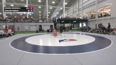 140 lbs Arianna Sbardella, Michigan vs Adalynn Parsley, Oklahoma