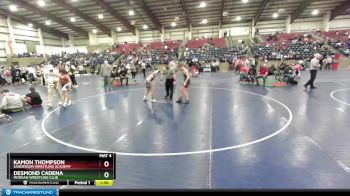 102 lbs Cons. Round 4 - Desmond Cadena, Morgan Wrestling Club vs Kamon Thompson, Sanderson Wrestling Academy