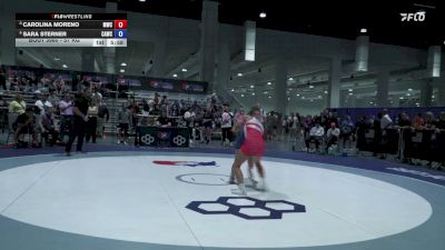 57 kg Cons. Semis - Carolina Moreno, Matador Wrestling Club vs Sara Sterner, Cardinal WC