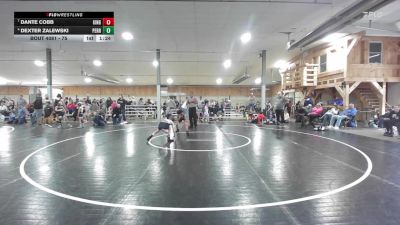 75 lbs Consolation - Dante Cobb, Kingston vs Dexter Zalewski, Perry