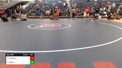 147 lbs Semifinal - Jayce Paridon, Lake Highland Prep vs Tommy Gibbs, Brownsburg