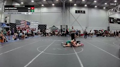 115 lbs Round 5 (6 Team) - Luke Ackerman, Upstate Uprising 2.0 vs Sam Stratton, Broad Axe White