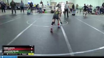 76 lbs Round 2 (8 Team) - Jonathan Miller, PA Alliance Blue vs Chris Amato, Joker Squad