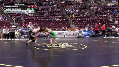 152 lbs First Round - Devon Magro, Bishop McCort vs Ayden Hunsinger, Wyalusing