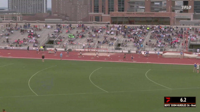 High School Boys' 300m Hurdles 3A, Finals 1