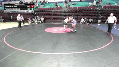 235 lbs Semifinal - Sarah Hodge, Chester vs Aislynn Castillo, Greenwood