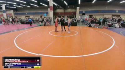 138 lbs Cons. Round 2 - Ronan Montes, Iron Sharpens Iron Wrestling Club vs Bryce Hampton, 3F Wrestling