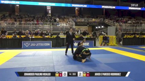 Javier E Paredes Rodriguez vs Johansser Paulino Hidalgo 2025 Pan Jiu Jitsu IBJJF Championship